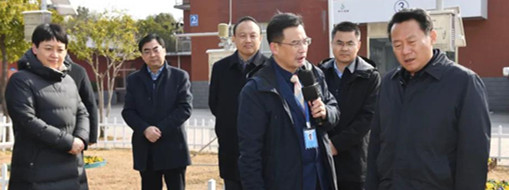 ?省委常委、市委書記虞愛華蒞臨中水三立調(diào)研指導(dǎo)