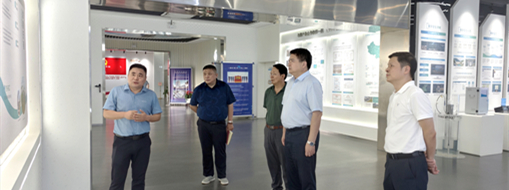 ?協(xié)同創(chuàng)新，安徽省生態(tài)環(huán)境集團黨委書記、董事長羅太忠一行赴中水三立調(diào)研指導(dǎo)